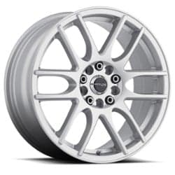 Raceline 141 Mystique 15x7 4x100/5x114.3 40 ET 72.56 CB Silver