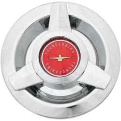 Roadster Wire Cap - Thunderbird Wire Red Center Cap