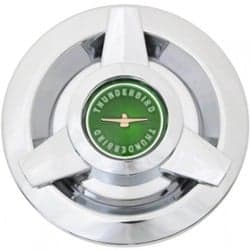 Roadster Wire Cap - Thunderbird Wire Green Center Cap