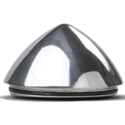 Rocket Racing Caps - Rocket Bullet Center Cap Chrome