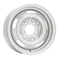 Wheel Vintiques 34 Series Camaro Rallye 14x7 5x120.65 0 ET 81 CB Silver