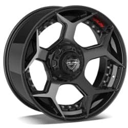 4Play 4P50 20x10 8x170 -24 ET 124.9 CB Brushed Black