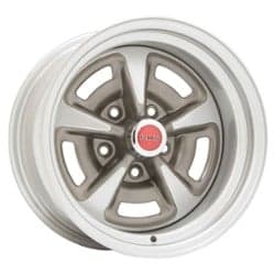 Wheel Vintiques 60 Series Pontiac Rallye II 15x7 5x127 0 ET 73.1 CB Silver