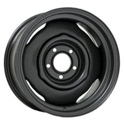 Wheel Vintiques 63 Series OE Chrysler 15x7 5x101.6 0 ET 73.1 CB Satin Black