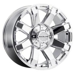 Raceline 936C Throttle 17x9 8x170 18 ET 125.2 CB Chrome