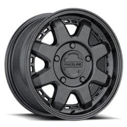 Raceline 947B Scout Van 17x7.5 5x160 50 ET 65.1 CB Satin Black