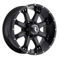 Raceline 991B Assault 16x8 5x114.3 0 ET 78.1 CB Black