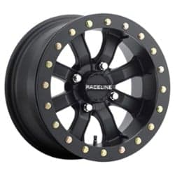 Raceline A71B Mamba Beadlock 14x7 4x156 0 ET 132.5 CB Black