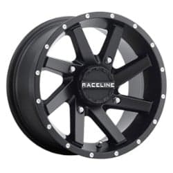 Raceline A82B Twist ATV/UTV 14x7 4x110 0 ET 83.8 CB Black