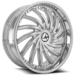 Azara AZA 508 30x9.5 Blank 5 Lug/Blank 6 Lug 15 ET 78.1 CB Chrome