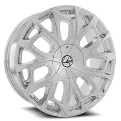 Azara AZA 512 22x8.5 5x114.3/5x120 38 ET 74.1 CB Chrome