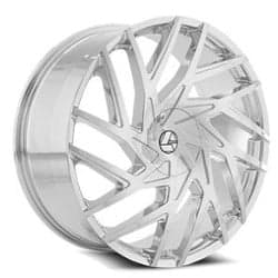 Azara AZA 518 22x8.5 5x112/5x114.3 38 ET 74.1 CB Chrome