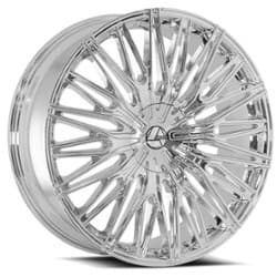 Azara AZA 522 24x9 6x135/6x139.7 25 ET 87.1 CB Chrome