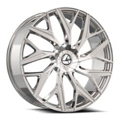 Azara AZA 527 26x9.5 Blank 5 Lug/Blank 6 Lug 15 ET 78.1 CB Chrome