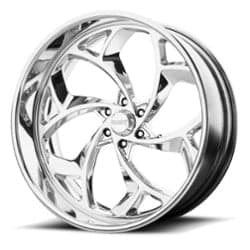 American Racing VF521 18x7 -12 to 25 ET 72.6 CB Polished