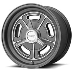 American Racing VN502 15x5 5x120.65 -12 ET 76.5 CB Mag Gray