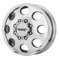 American Racing AR204 Baja Dually (Front) 17x6 8x165.1 111 ET 121.5 CB Polished