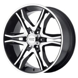 American Racing AR893 Mainline 16x8 5x114.3 0 ET 72.56 CB Gloss Black Machined