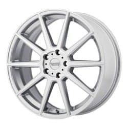 American Racing AR908 18x8 5x120 40 ET 74.1 CB Silver