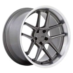 American Racing AR942 20x9.5 5x115 15 ET 71.5 CB Matte Gunmetal with Machined Lip