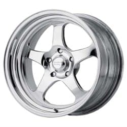 American Racing VF501 17x8 -127 to 86 ET 72.6 CB Polished