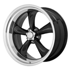 American Racing VN315 Torq Thrust II 1PC 22x11 5x127 18 ET 83.1 CB Gloss Black Machined Lip