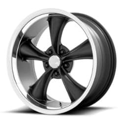 American Racing VN338 Torq Thrust Boss 18x8 5x114.3 2 ET 72.56 CB Textured Black with Diamond Cut Lip