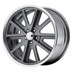 American Racing VN407 17x10 -38 to 57 ET 72.6 CB Gray