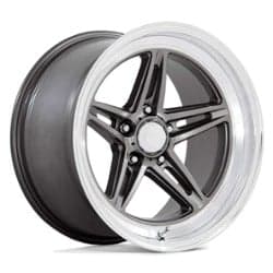 American Racing VN514 Groove 18x10 5x114.3 0 ET 72.56 CB Anthracite w/Diamond Cut Lip