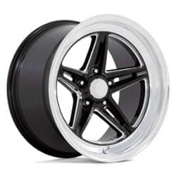 American Racing VN514 Groove 18x10 5x114.3 0 ET 72.56 CB Gloss Black Milled w/Diamond Cut Lip