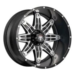 American Truxx AT185 Lonestar 22x12 5x127 -44 ET 78.1 CB Black/Machined