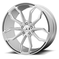 Asanti ABL-19 Athena 20x10 Blank 5 Lug 40 ET 72.56 CB Brushed Silver