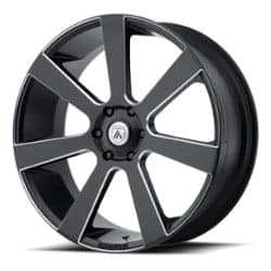 Asanti ABL-15 Apollo 26x10 6x135 30 ET 87.1 CB Satin Black Milled