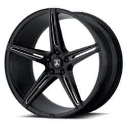 Asanti ABL-22 Alpha 5 20x10.5 5x112 38 ET 72.56 CB Gloss Black Milled