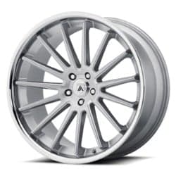 Asanti ABL-24 Beta 20x10.5 5x120 38 ET 74.1 CB Brushed Silver Chrome Lip