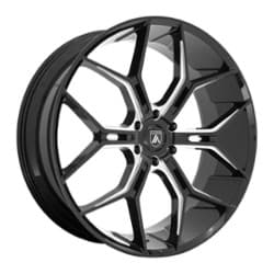 Asanti ABL-38 Monarch Truck 24x10 6x135 35 ET 87.1 CB Gloss Black Milled