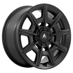 Asanti ABL-41 20x9 Blank 5 Lug/Blank 6 Lug 15 ET 72.56 CB Satin Black w/Gloss Black Face