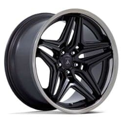 Asanti ABL-46 Duke 20x9 Blank 5 Lug/Blank 6 Lug 15 ET 72.56 CB Satin Black w/DDT Lip