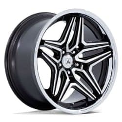 Asanti ABL-46 Duke 20x9 Blank 5 Lug/Blank 6 Lug 15 ET 72.56 CB Gloss Black Machined