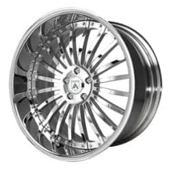 Asanti AF122 18x7 -127 to 86 ET 125.1 CB Custom Finish