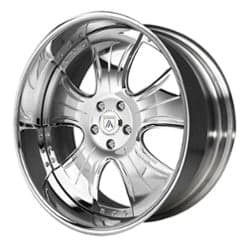 Asanti AF124 18x7 -127 to 86 ET 125.1 CB Custom Finish