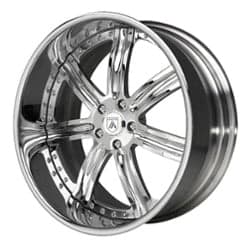 Asanti AF126 18x7 -127 to 86 ET 125.1 CB Custom Finish