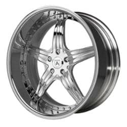 Asanti AF144 18x7 -127 to 86 ET 125.1 CB Custom Finish