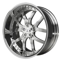 Asanti AF150 18x7 -127 to 86 ET 125.1 CB Custom Finish