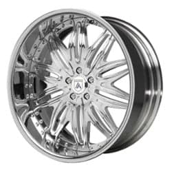 Asanti AF151 18x7 -127 to 86 ET 125.1 CB Custom Finish