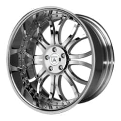 Asanti AF152 18x7 -127 to 86 ET 125.1 CB Custom Finish