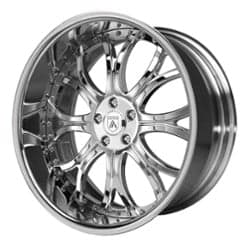 Asanti AF154 20x13.5 -127 to 86 ET 125.1 CB Custom Finish