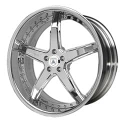 Asanti AF157 18x7 -127 to 86 ET 125.1 CB Custom Finish