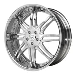 Asanti AF163 18x7 -127 to 86 ET 125.1 CB Custom Finish