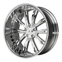 Asanti AF177 18x7 -127 to 86 ET 125.1 CB Custom Finish